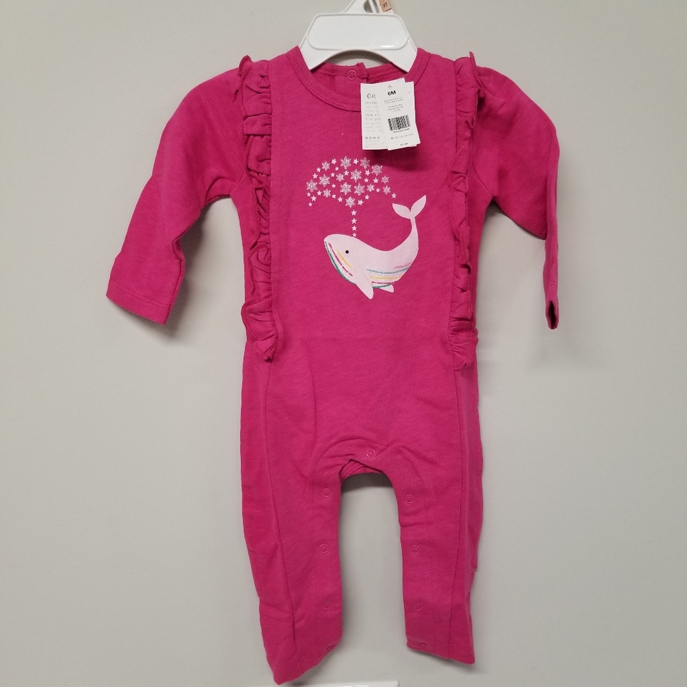 Earth Organic Pant Jumpsuit Baby Sz 6m